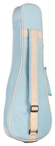Image of Cordoba 15CM Matiz Mint Concert Ukulele with Color-Matching Recycled Nylon Gig Bag