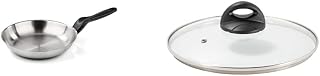Barazzoni Le Inoxidabili Padella ø28cm in Acciaio Inox 18/10, Argento, 28 cm & Spa,...