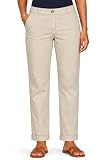 Ex Famous Store Chino Trousers for Women UK, Summer Women's Clothing Ankle Grazer Ladies Trousers Stretch Womens Pants Cotton Rich Pants for Women Beige