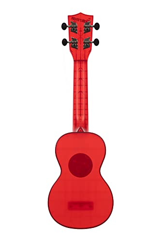 Kala KA-WMT-RD-S – Waterman, ukulélé soprano – Maritime Red Transparent - Les Beatles, Paul McCartney, John Lennon, RIngo Starr, George Harrison Kala KA-WMT-RD-S - Waterman, ukulélé soprano - Maritime Red Transparent – Image 4