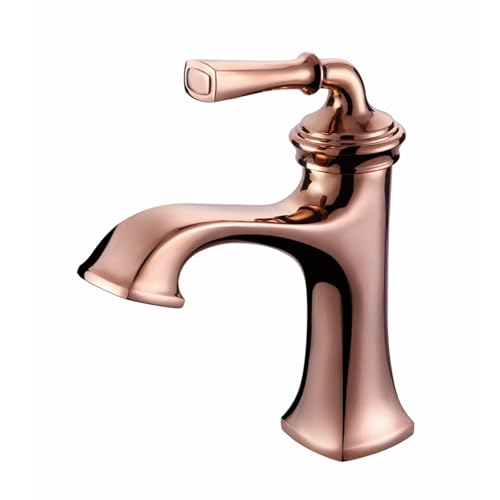 Robinet lavabo en laiton bronze rétro mitigeur vintage chic