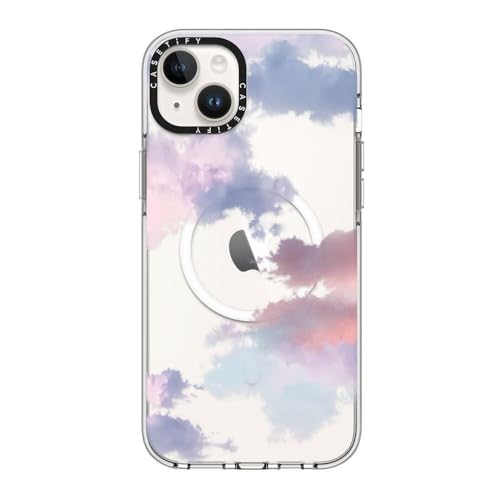 Casetify �N���A iPhone 14 Plus �P�[�X [���΂݂Ȃ�/6.6�t�B�[�g�����ی�/Magsafe�Ή�] - �_