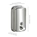 Imagen de NonMiFyR Dispensador Acero Inoxidable Pared Dispensador Montaje en Pared Dispensación Ave para