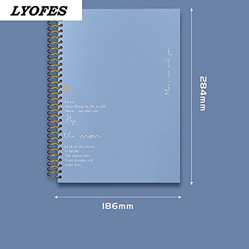 Notebooki B5 notatnik segregator szkic książka pamiętnik artykuły biurowe zagęszczony spiralny notatnik pamiętnik szkoła artykuły pa 1 szt. papier (kolor: E)