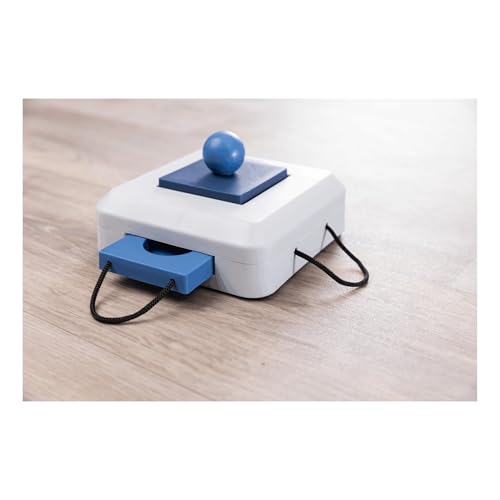 TRIXIE Hundespielzeug Intelligenz Dog Activity Strategiespiel „Gamble Box“ – Anspruchsvolles Intelligenzspielzeug für Hunde zur Beschäftigung, 15x15cm – 32011