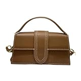 Genérico Bolso de Hombro Cuadrado pequeño Retro Compatible con desplazamientos, Bolso versátil, Bandolera un Solo(G)