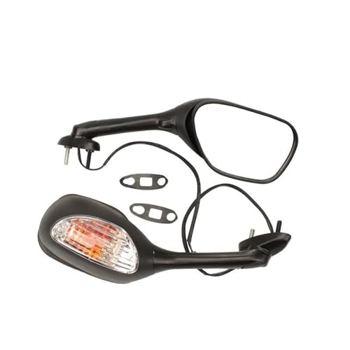 Espejo retrovisor motocicleta con visión antirreflejos fija para Suzuki GSXR 600 750 y 1000 K7 K8 5