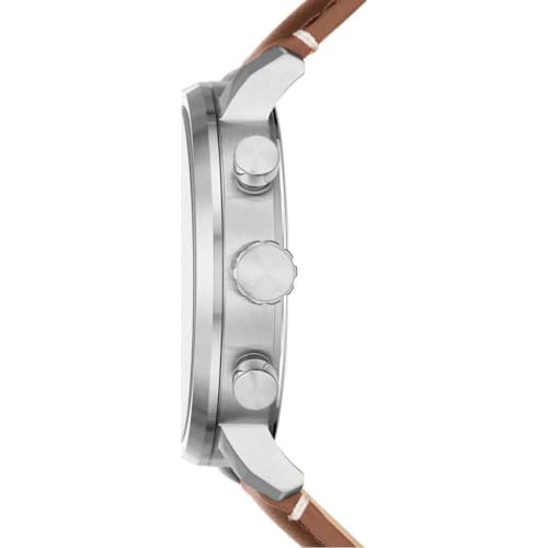 Image of Fossil Rhett Multifunction Brown LiteHide Leather Watch - BQ2850