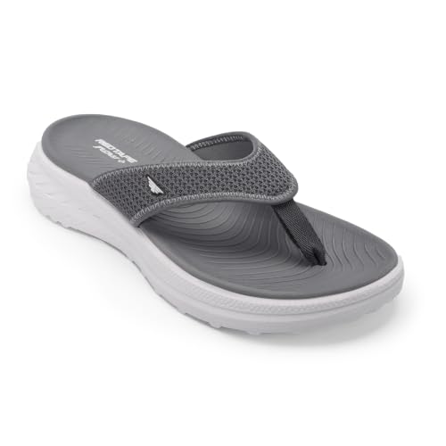 Image of Red Tape Thong Casual Sandals for Men in Dark Grey | Casual Sandals