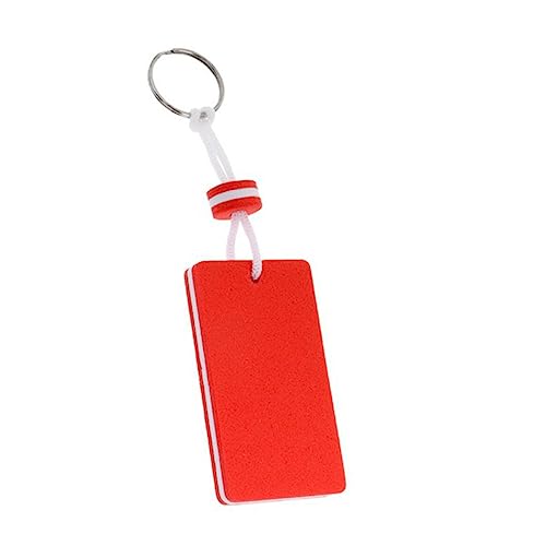 LIFKOME 2 Piezas Llavero Piscina Accesorios Rojo