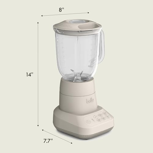image for bella 10 Speed Countertop Blender, Juicer & Smoothie Maker, Fits-anywh