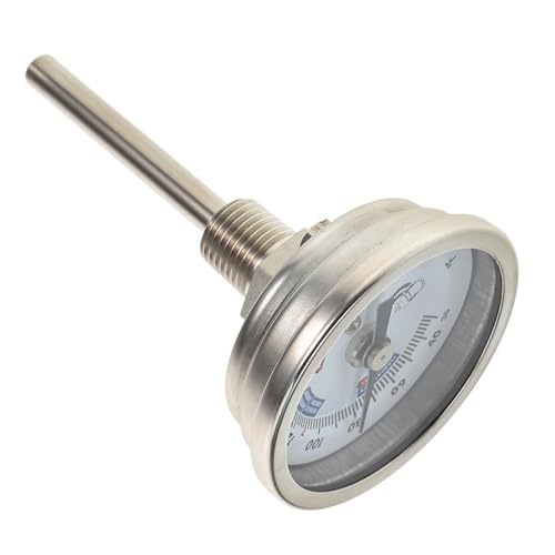 ABOOFAN Termometro da Vino Acciaio Inossidabile per Home Brewing Design Filo per Installazione Sicura Strumento Versatile per Controllo Temperatura Vino e Attrezzatura Birrificazione