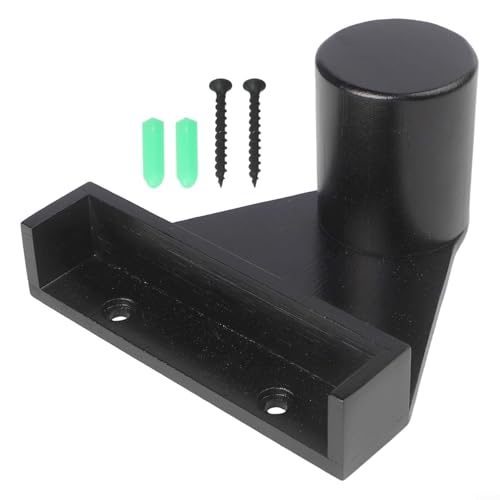 DAZZLEEX - DAZZLEEX Support de rangement mural pour snooker triangle et craie, en bois, noir