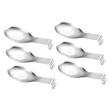 Photo Gallery ultechnovo 6 pezzi cucchiai in acciaio inossidabile supporto spatola e mestolo antiscivolo per cucina poggiaposate e multifunzionale per e Photo Gallery ultechnovo 6 pezzi cucchiai in acciaio inossidabile supporto spatola e mestolo antiscivolo per cucina poggiaposate e multifunzionale per e