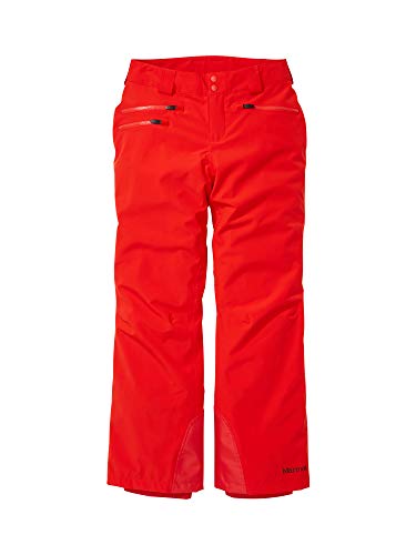 Marmot Damen wasserdichte Ski- Und Snowboard-Hose, Atmungsaktive Funktionshose, Schneehose Zum Wandern Und Langlauf Wm's Slopestar Pant, Victory Red, L, 79740