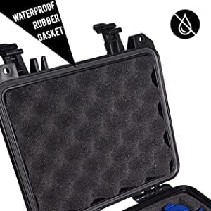 Miniatura 5 de Flying Camel TSA Approved Hard Gun Camera Electronics Case with Foam, Water and Shock Proof