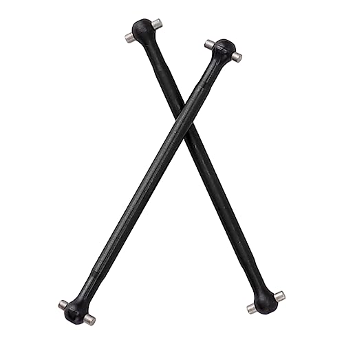 BAOFUYA Eje de Transmisi¨®n para Coche RC 1/8, Material de Acero, 101,5 mm de Longitud, Piezas de Repuesto, 2 Unidades