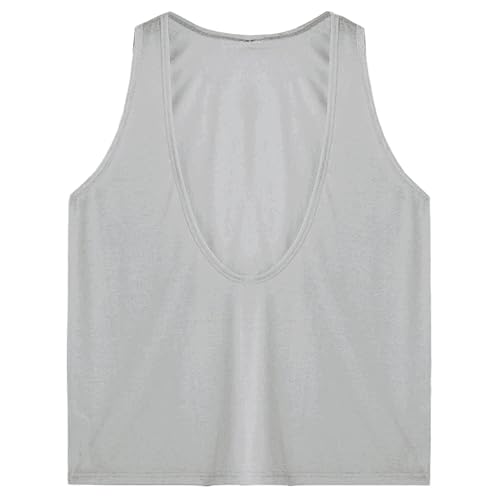 Camiseta deportes ajuste holgado hombre color sólido ligera
