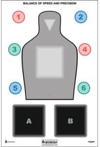 CFS-BSP COMBAT FOCUS TRAINING TARGET 50 PACK