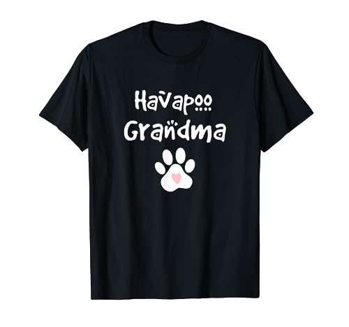 Havapoo Grandma Havanese Poodle Mix Breed Dog T-Shirt