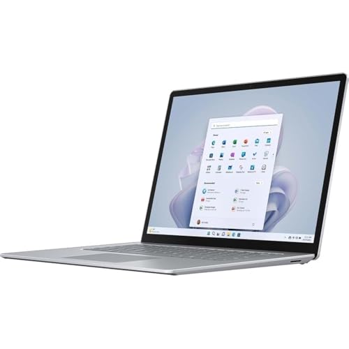Microsoft Notebook Surface Laptop 5 de 15 polegadas com tela sensível ao toque - 2496 x 1664 - Intel Core i7 12ª geração i7-1265U - Plataforma Intel Evo - 16 GB RAM total - SSD de 512 GB - Platinum