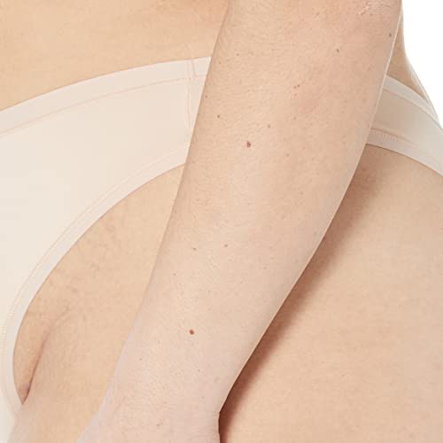 Amazon Essentials Women's Thong Underwear, Pack Of 6, Black/Soft Petal, Medium #TOP5