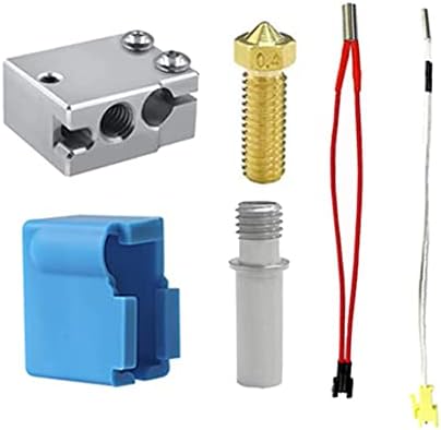3D Printer 24V 40W Improved Version PT100 Volcano Plated Copper Heater Block Extruder Head for Flsun SR QQS Q5 Extruder Hot End Parts Cavabien