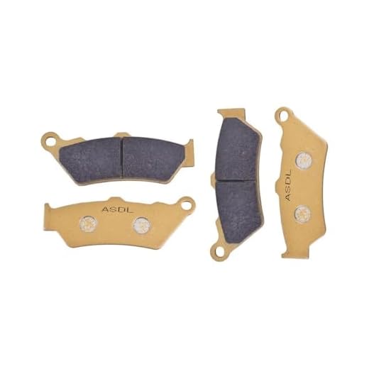 Bremsbeläge Passend for BMW F700 F750 F650 F800 F850 G650 GS C1 125 200 ADV Sport1000 GT1000 400Scrambler Sixty Pegaso 650(2 Pairs Front)