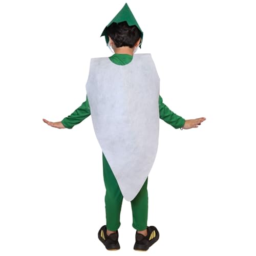 Image of Kaku Fancy Dresses Fruit and Vegetable Costume Paper Cutout with Cap For Kids | Healthy Food Costume For Boys & Girls (Tracksuit Not Included)