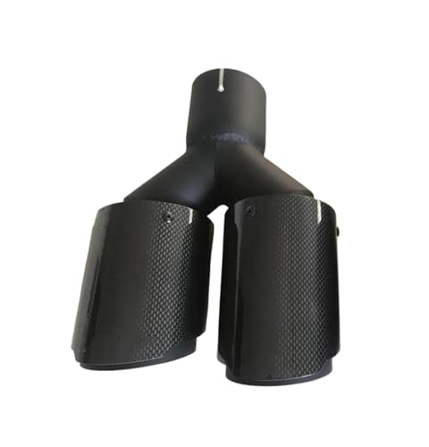 Embout silencieux d'échappement voiture double pour éliminer la rouille visuelle