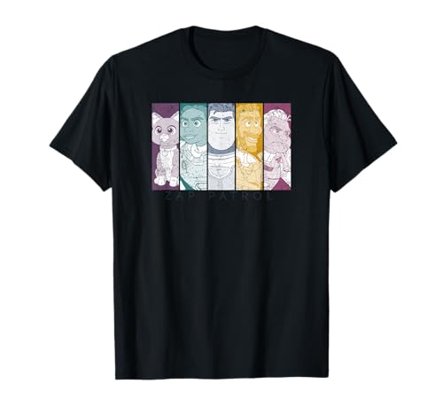 T-shirt Pixar Lightyear Zap Patrol avec grand imprimé de l'espace