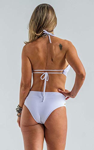 Maiô/Body em lycra frente única gola V com alça ajustável verão casual com proteção solar UV Donna B