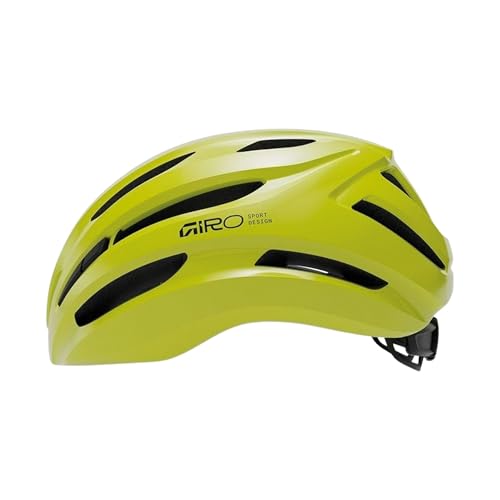 GIRO(ジロ) 自転車ヘルメット ロードモデル ISODE Ⅱ アイソード 2 グロスハイボリュームイエロー【日本正規品】（Amazon）