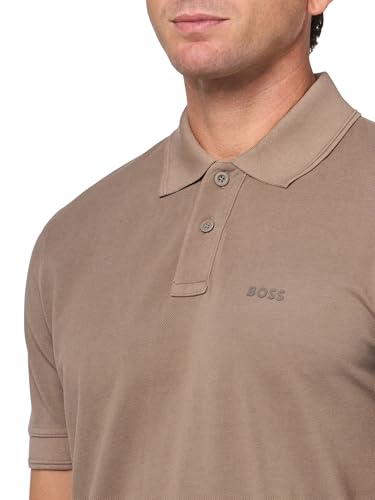 BOSS Men's Basic Short Sleeve Pique Polo Shirt3