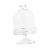 Healifty 1 Satz Professionelle Tortenplatte mit Glasdeckel Teiliges für Stilvolle Präsentation von...