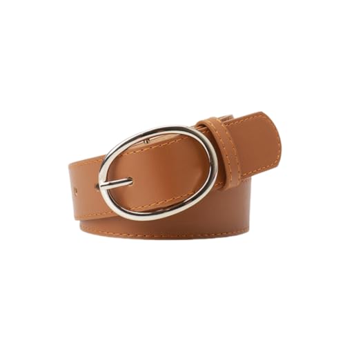Women Casual Pin Buckle Belts Fashion Vintage Belt Summer Dress Jeans Coat Thin PU Leather Waist Strap