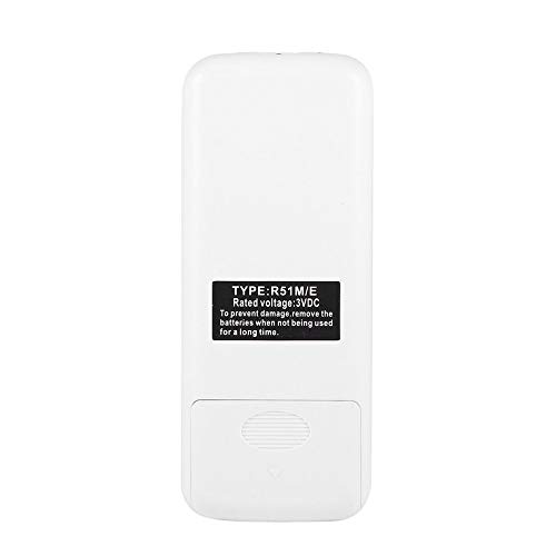 Telecomando universale per climatizzatori come ricambio per Media R51M R51 / E R51 / CE R51M / CE R51D / E R51M / BGE - Grigio 0