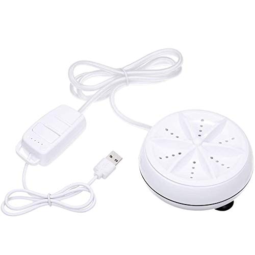 DC10V 6W, Mini Washing Machine, USB Folding Portable, 9x4cm/3.5x1.6in, for Travel Camping