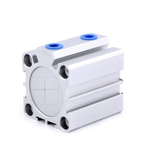 Mini cylindre pneumatique carré SDA 80x20 résistant pour espace restreint et haute pression - 3