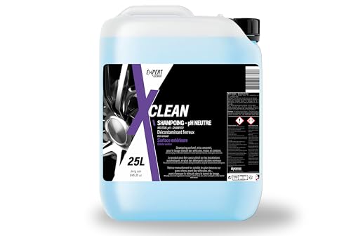X Clean Expert — Shampoing Voiture pH Neutre 25L — Format Pro Concentré, Mousse Abondante, Compatible Canon à Mousse & Nettoyeur Haute Pression