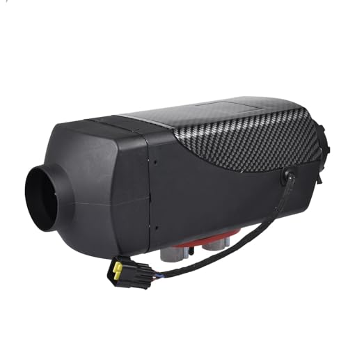 Tanque calentador - Calentador automático de combustible de 5 kW, calentador de aire para coche | Calentador nocturno Diessel automático compacto 12 V/24 V con monitor, riscal