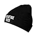 Momma Ain't Raise No Bitch Knit Hats Beanie Hat for Men Women Fashion Warm Winter Ski Cap Black
