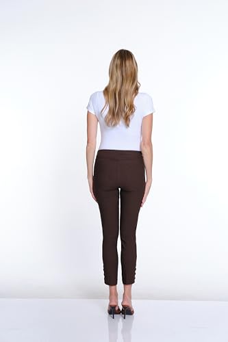 SLIM-SATION Women's Pull-on Ankle Pant with Real Front and Back Pockets and Ring Hem Vents4