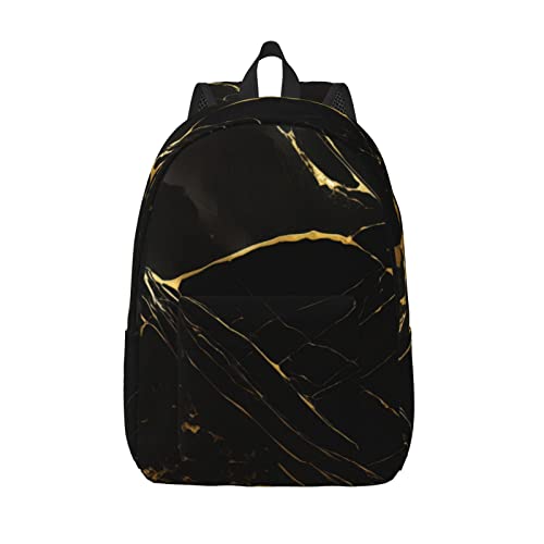 Mochila de mármol negro para pícnic y escapadas de fin de semana inolvidables