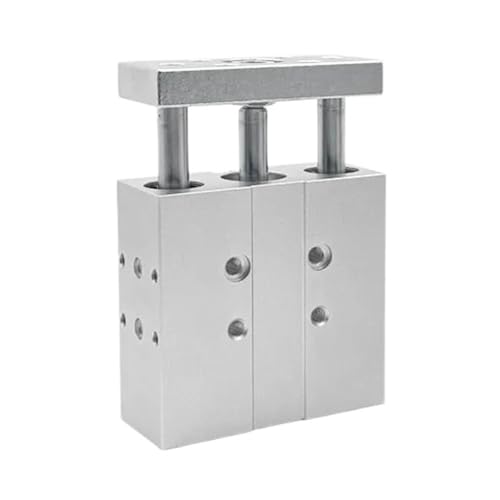 Vérin pneumatique DFM-12-50-P-A-GF à triple axe guidé pour automatisation compacte - 2
