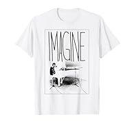 Music Piano design. Official John Lennon T-Shirt Part of the Official John Lennon Collection by John Lennon Lightweight, Classic fit, Double-needle sleeve and bottom hem