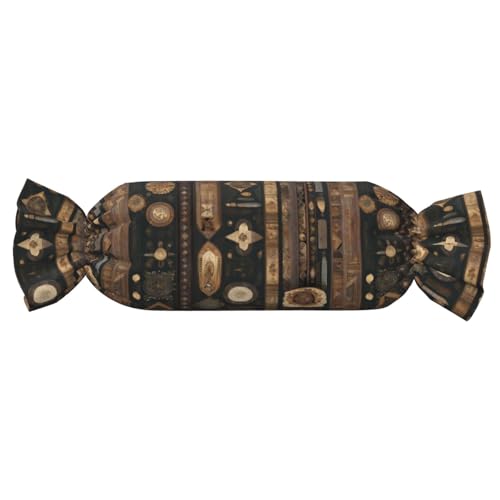Almohada de espuma viscoelástica estilo bohemio 62 x 25 cm