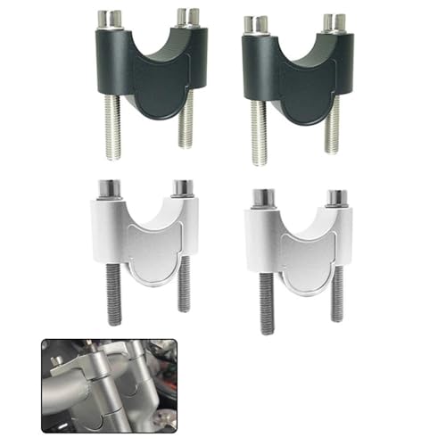 Para RALLY 300 GY elevador manillar 28 mm abrazadera soporte adaptador motocicleta 2