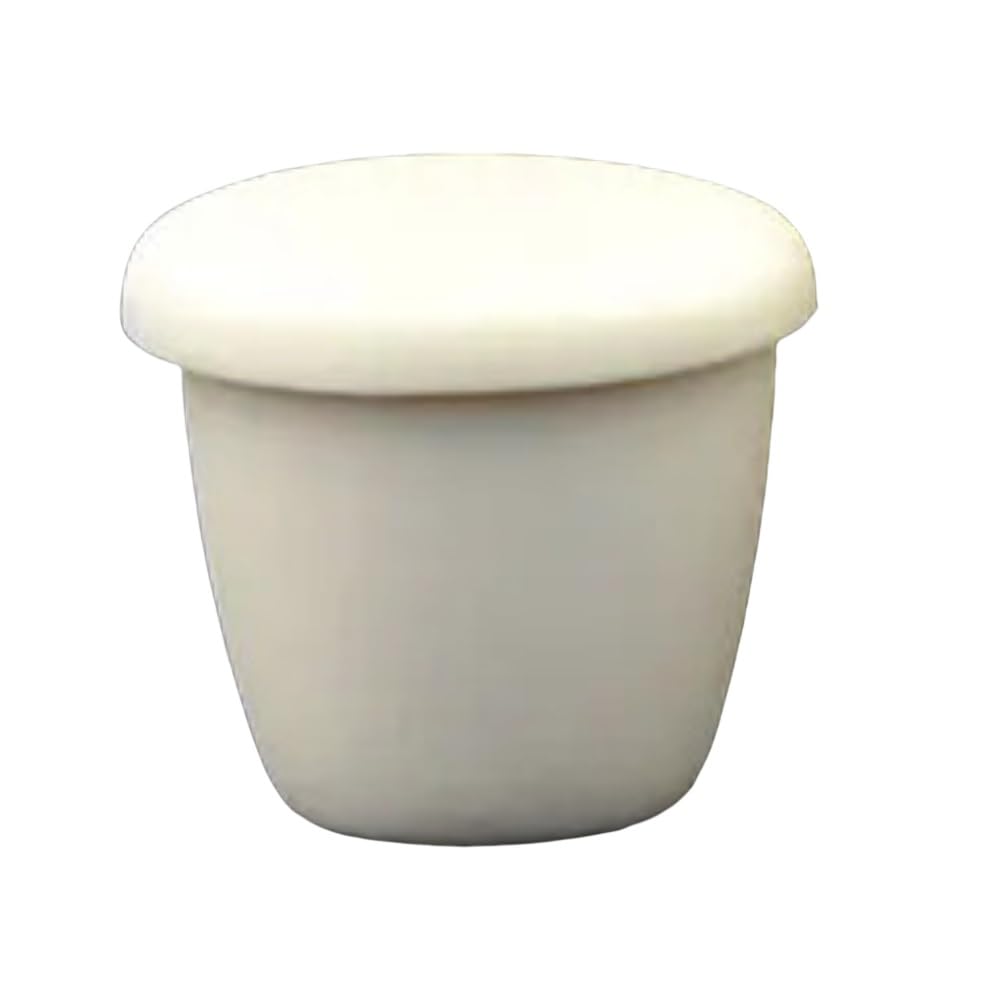 DaneGPT Alumina Crucible with Lid 5ml and 10ml Ceramic Mini Crucible Cup for Lab Furnace Melting