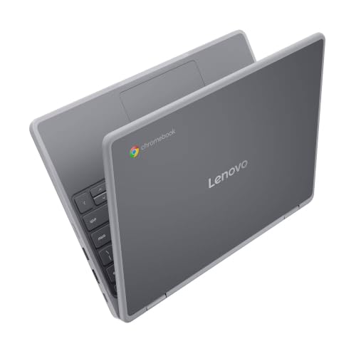 Image of Lenovo Chromebook 500e Gen 5 M89 83TA0002US 11.6 inch Touchscreen Convertible 2 in 1 Chromebook - HD - 60 Hz - MediaTek - 4 GB - 64 GB Flash Memory - English (US) Keyboard - Luna Gray